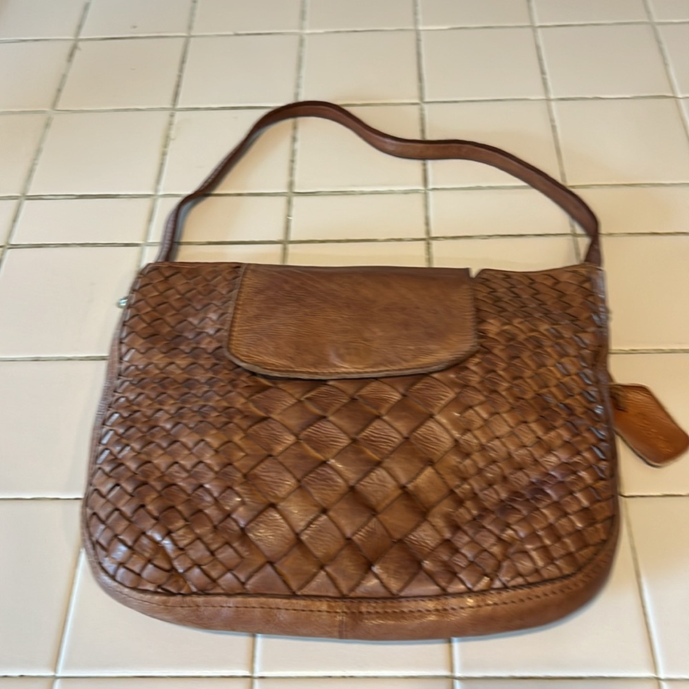 Genuine Leather Shoulder Bag - Picture 2 of 11